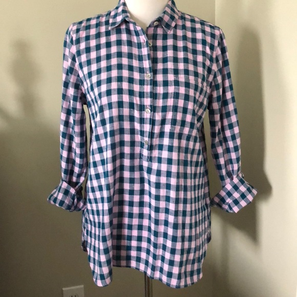 J. Crew Tops - J Crew Cotton Popover